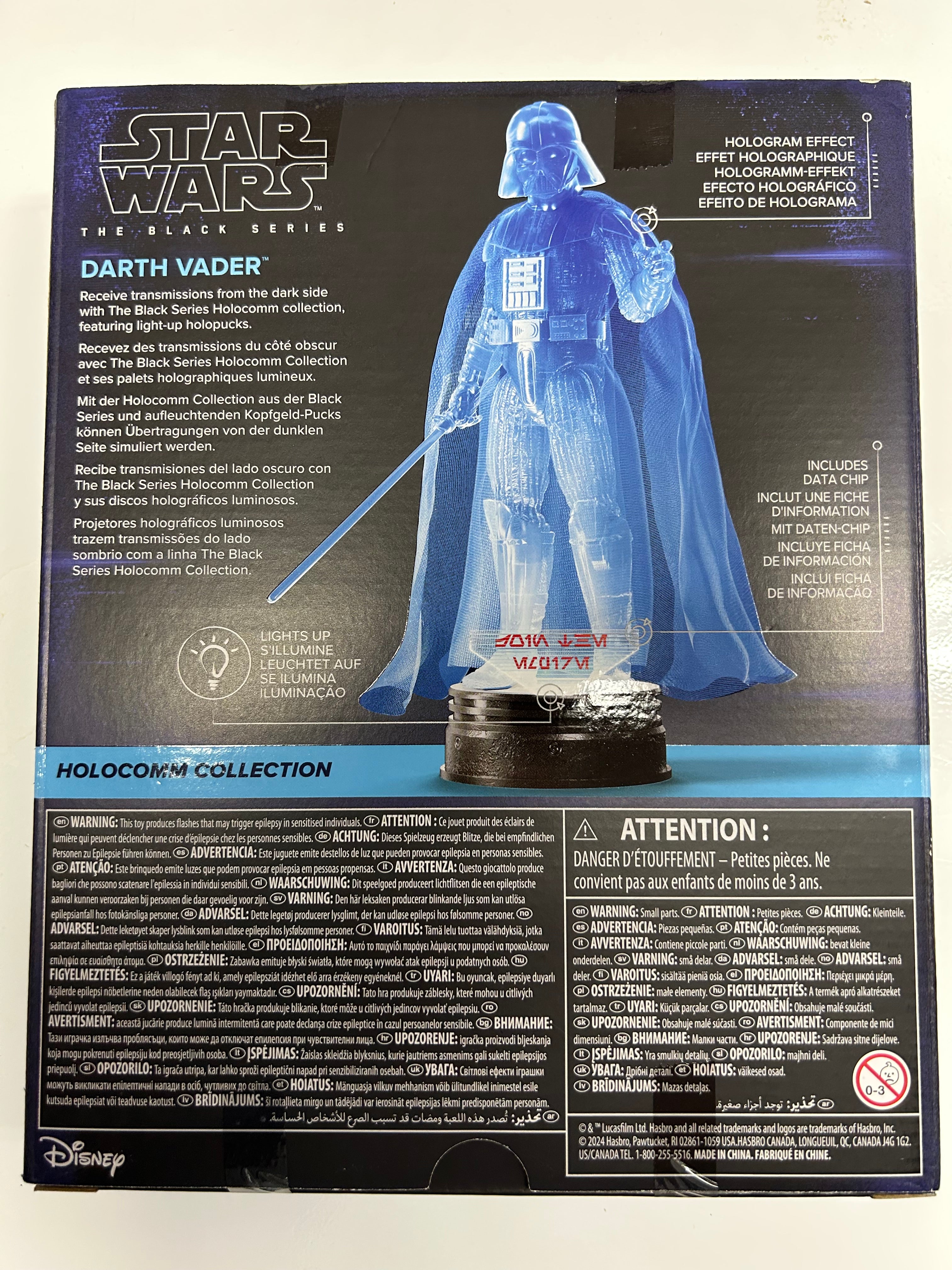Star Wars The Black Series Darth Vader Holocomm Collection Figure NEW SEALED