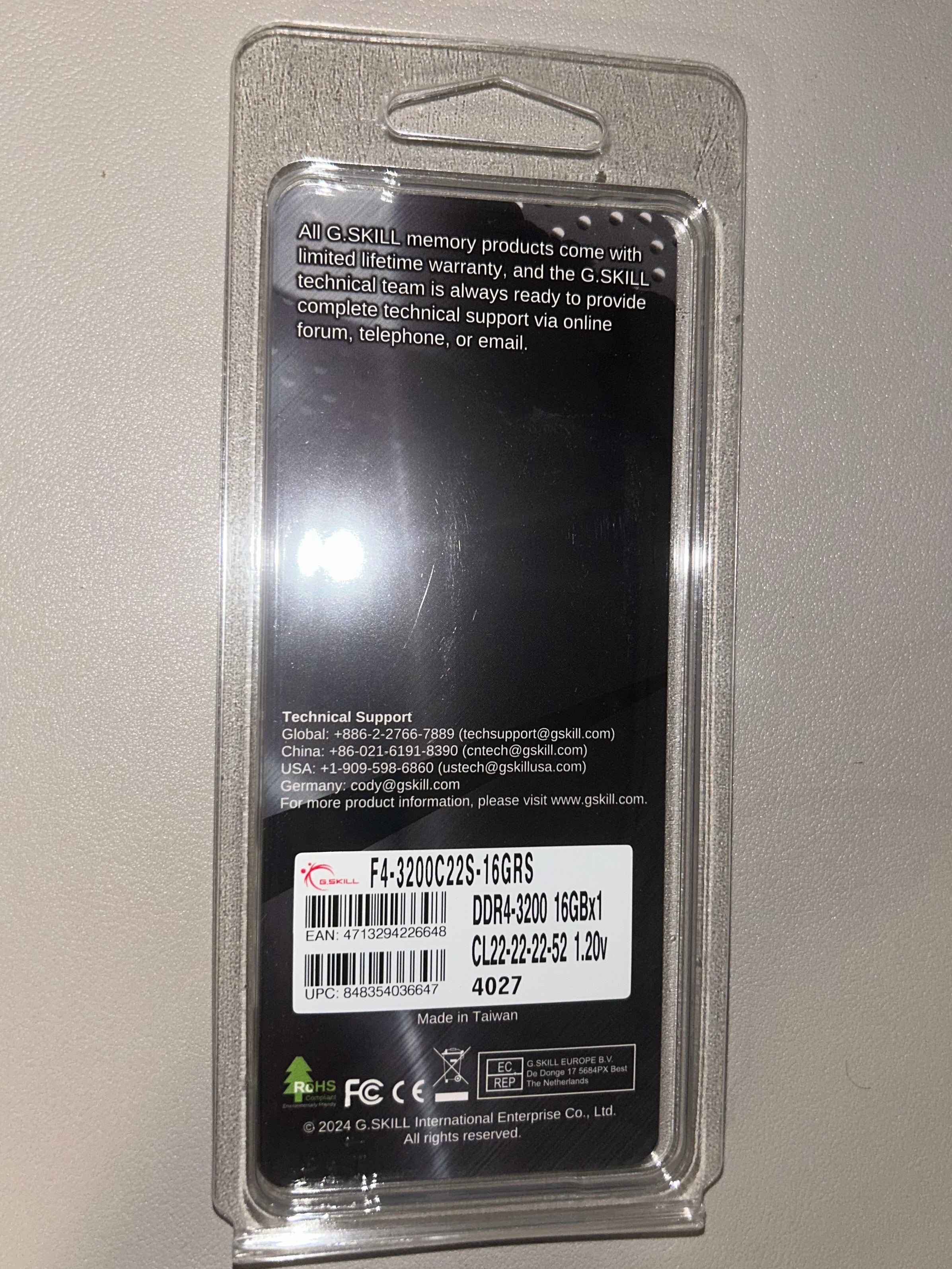 *NEW* G.SKILL Ripjaws 16GB DDR4-3200 SODIMM Laptop Memory CL22 F4-3200C22S-16GRS